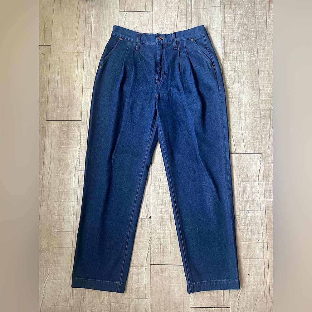 NWOT Madewell Baggy Straight Jeans Women’s Size 30